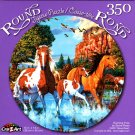 Running Free by Steve Read - 350 Round Piece Jigsaw Puzzle