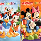 Disney Junior Mickey - Gifts of Joy & Jolly Holiday - Jumbo Coloring & Activity Book (Set of 2)