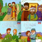 Children Pop-up Bible Story Books (Set of 4 Books))