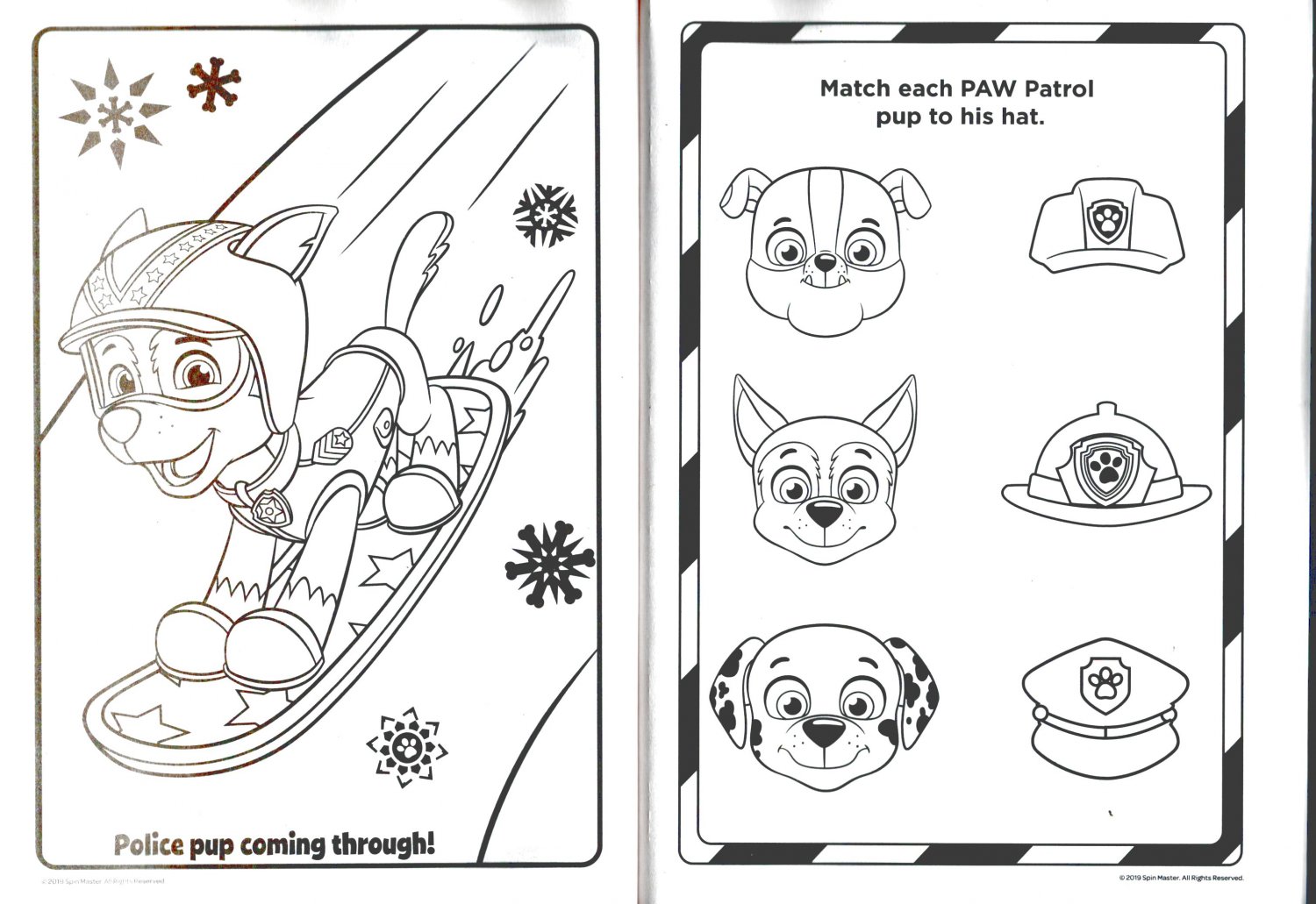 Paw Patrol - Jumbo Coloring & Activity Book - Paw-some Holiday Rescue