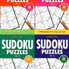 Large Print Pocket Size Sudoku Puzzles - All New Puzzles - Vol.33 - 36