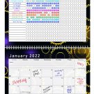 2022 Monthly Desktop/Wall Calendar/Planner - Habit Tracker - (Edition #09)