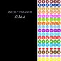 2022 Weekly Pocket Appointment Planner / Calendar / Organizer (Black) - With 100 Stickers