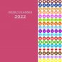 2022 Weekly Pocket Appointment Planner / Calendar / Organizer (Pink) - With 100 Stickers