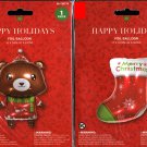 Christmas Happy Holiday Foil Balloons New Year Party (Set of 2 Pack)