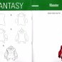 Learn to Draw Instructional Step-by-Step Tutorial Books - Farm, Pets, Sea Life, Fantasy