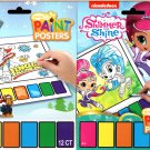 Paw Patrol + Shimmer and Shine - Christmas Edition Holiday - Magic Paint Posters Coloring Book