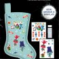 TROLLS MAKE YOUR OWN STOCKING Easy Christmas Craft Felt Stickers Gems Sew Design