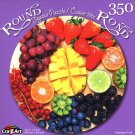 Rainbow Fruit - 350 Round Piece Jigsaw Puzzle