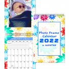 2022 Photo Frame Wall Spiral-bound Calendar - Vertical Photo Alignment - (Edition #001b)
