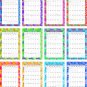 2022 Photo Frame Wall Spiral-bound Calendar - Vertical Photo Alignment - (Edition #003b)