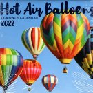 2022 16 Month Wall Calendar - Hot Air Balloons