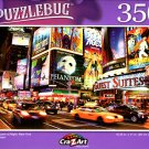 Times Square at Night, New York - 350 Pieces Jigsaw Puzzle