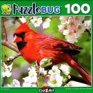 Red Cardinal - 100 Pieces Jigsaw Puzzle