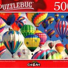 Hot Air Balloons Above The Clouds - 500 Pieces Jigsaw Puzzle
