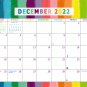 2022 Academic Year 12 Months Student Calendar/Planner for 3-Ring Binder -v027