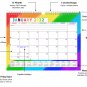 2022 Monthly Spiral-Bound Wall / Desk Calendar - 12 Months - v28