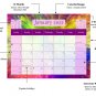 2022 Monthly Magnetic/Desk Calendar - 12 Months Desktop/Wall Calendar/Planner - (Edition #26)