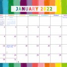2022 Monthly Magnetic/Desk Calendar - 12 Months Desktop/Wall Calendar/Planner - (Edition #27)