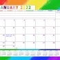 2022 Monthly Magnetic/Desk Calendar - 12 Months Desktop/Wall Calendar/Planner - (Edition #28)
