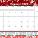 2022 Monthly Spiral-Bound Wall / Desk Calendar - 12 Months - v29