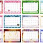 2022 Monthly Spiral-Bound Wall / Desk Calendar - 12 Months - v29