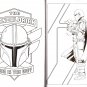 Colortivity Star Wars Mandalorian - Coloring & Activity Book - Little Bounty & Snack Time