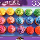 Rainbow Cupcakes - 350 Pieces Jigsaw Puzzle