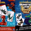 Marvel Spider-Man & Monster Jam - Jumbo Playing Cards (Set of 2)