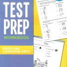 Kindergarten Math & Language Arts Standards Based Excellent Standardized Test - Workbook v2