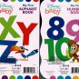 Disney Baby - My First Alphabet & Numbers Books - Children's Board Book (Set of 2 Books)
