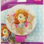Round Cartoon Character Childrens Night Light Pincess Sofia (Set of 2)
