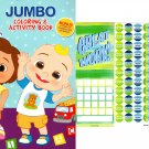 Jumbo Coloring & Activity Book - CoComelon + Award Stickers and Charts