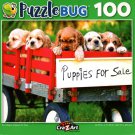 Puzzlebug Red Wagon Puppies for Sale - 100 Pieces Jigsaw Puzzle