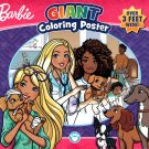 Barbie - Giant Coloring Poster - over 3 Feet Wide