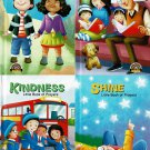 Shine, Kindness, Love and Celebrate - Children's Little of Players Board Book (Set of 4 Books)