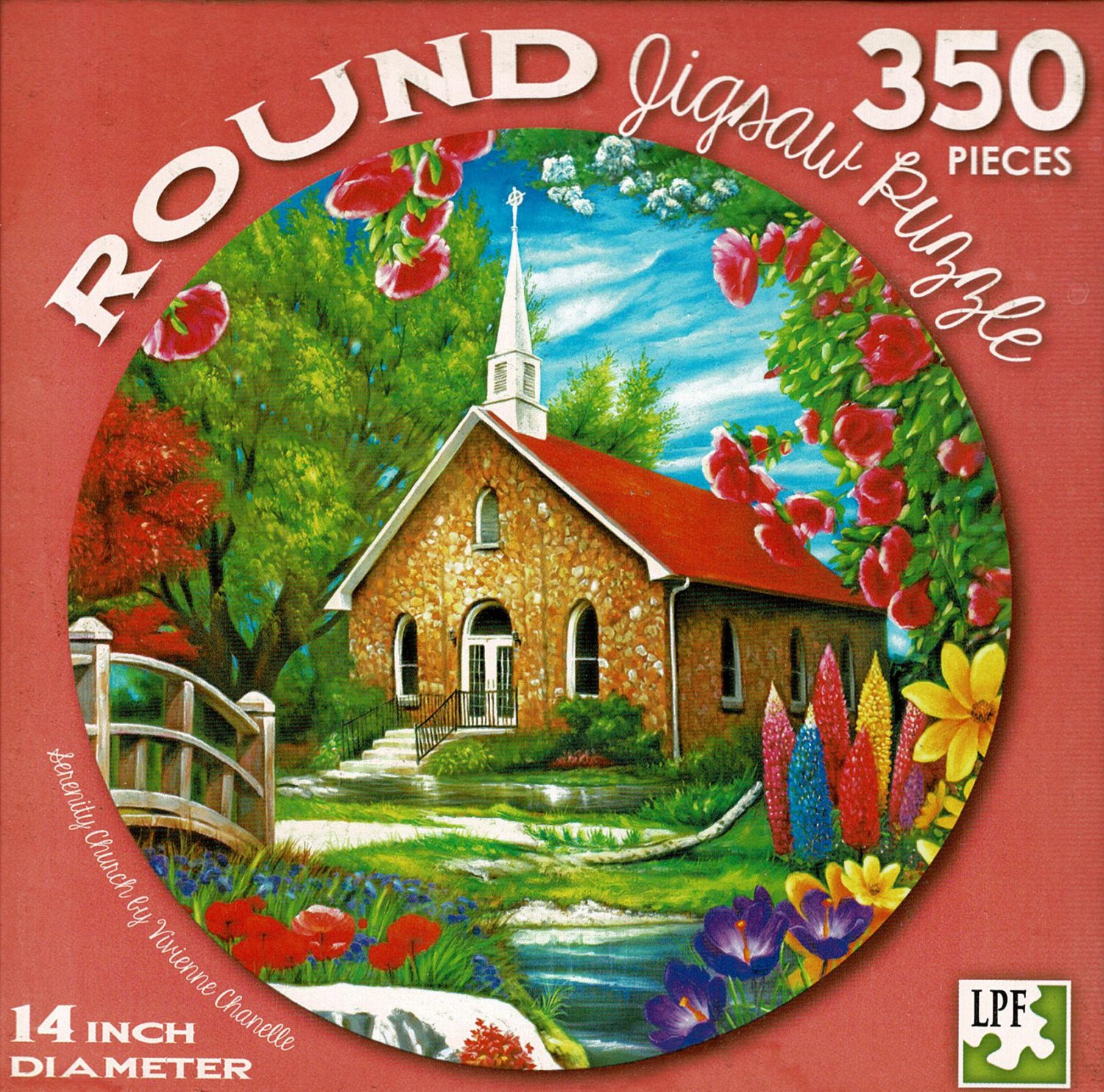 Serenity Church - 350 Round Piece Jigsaw Puzzle