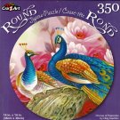 Princes of Peacocks by Oleg Gavrilov - 350 Round Piece Jigsaw Puzzle
