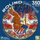 Patriots by Joseph Burgess - 350 Round Piece Jigsaw Puzzle