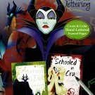 Disney Villains - Hand Lettering Activity & Coloring Book