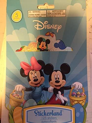Disney Minnie and Mickey Stickerland 125 Stickers