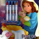 Colortivity - Bible Book - Coloring and Activity Book ~ Peace on Earth, Includes Stickers