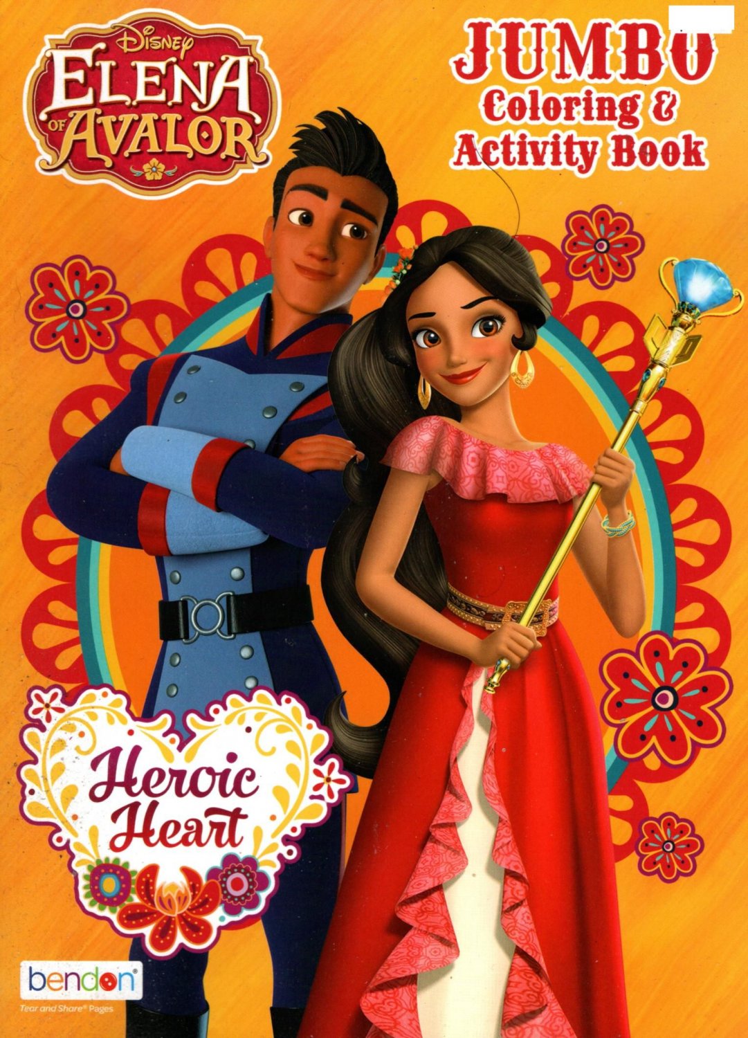 Disney Elena Avalor - Jumbo Coloring & Activity Book - Heroic Heart