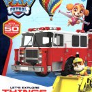 Paw Patrol - Let`s Explore Things That Go with More Than 50 Stickers Book