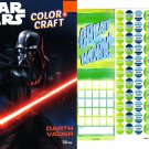 Star Wars - Coloring & Craft Book - Darth Vader + Award Stickers and Charts