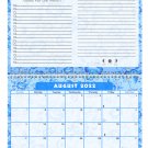 2022 - 2023 Academic Year 12 Months Student Calendar / Planner for Wall & Desk & 3-Ring Binder #024