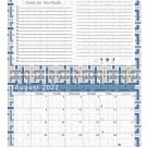 2022 - 2023 Academic Year 12 Months Student Calendar / Planner for Wall & Desk & 3-Ring Binder #014