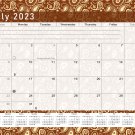 2022 - 2023 Academic Year 12 Months Student Calendar / Planner for 3-Ring v017