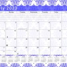 2022 - 2023 Academic Year 12 Months Student Calendar / Planner for 3-Ring v018