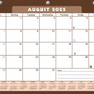 2022 - 2023 Academic Year 12 Months Student Calendar / Planner for 3-Ring v022